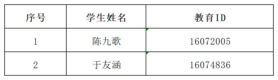 2024北京市大成学校1+3培养实验录取名单