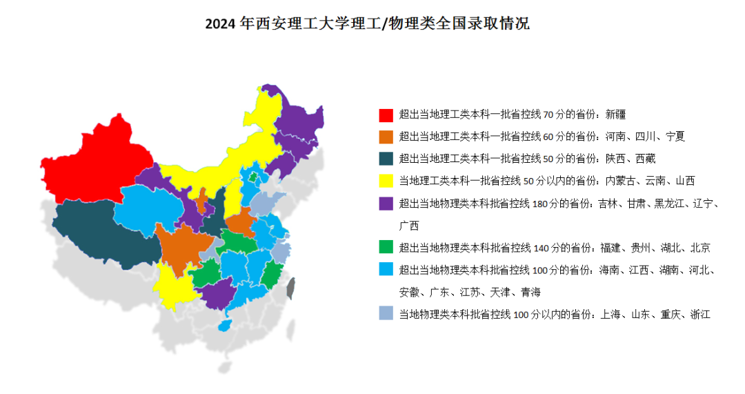 西安理工大学2024本科招生情况分析