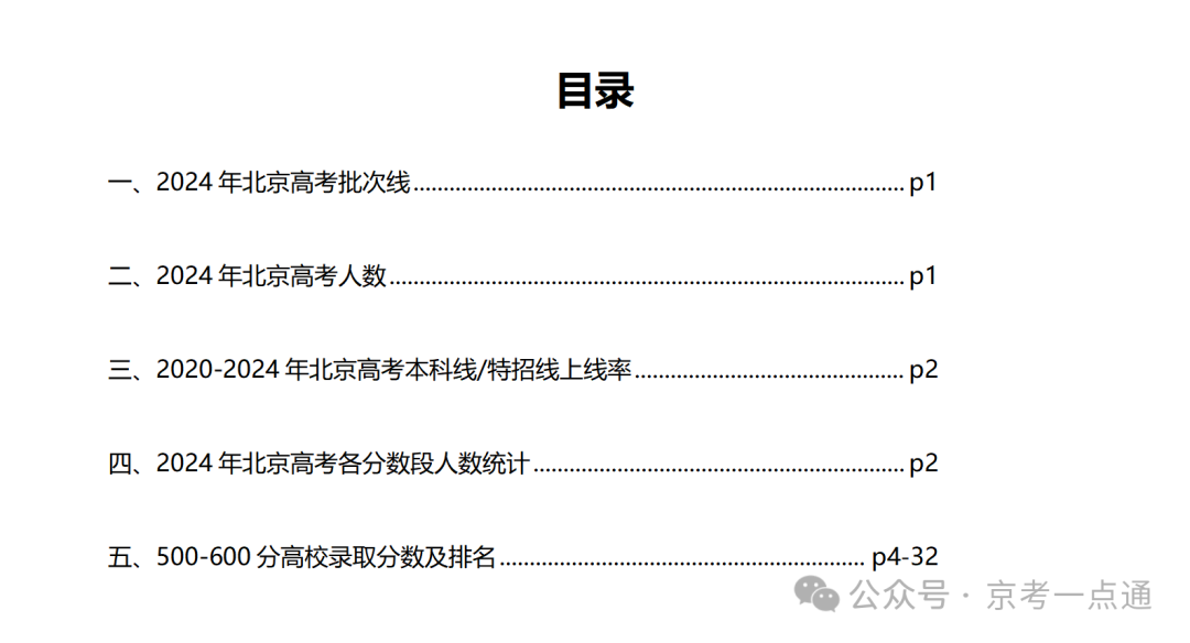 2025年北京高考500-600分能报哪些院校？