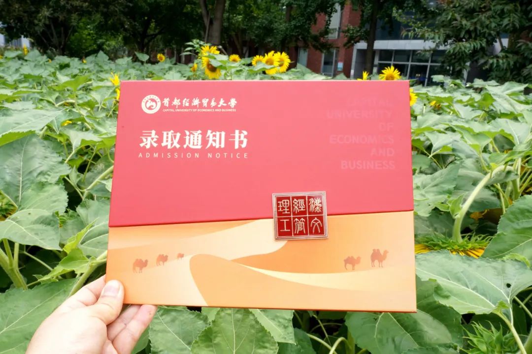 首都经济贸易大学2024年本科录取通知书