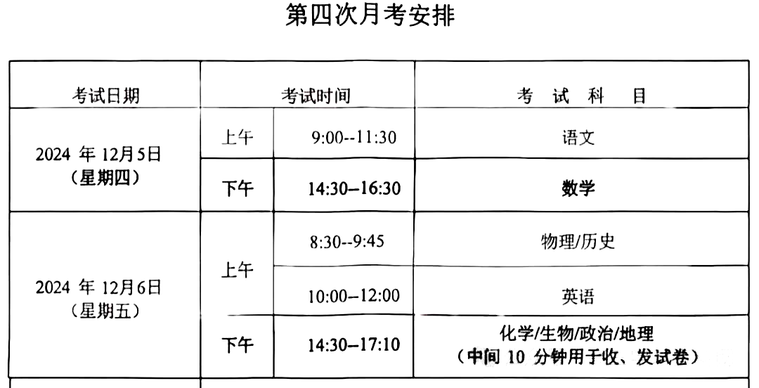 2025届九师联盟高三12月联考各科试题及答案汇总