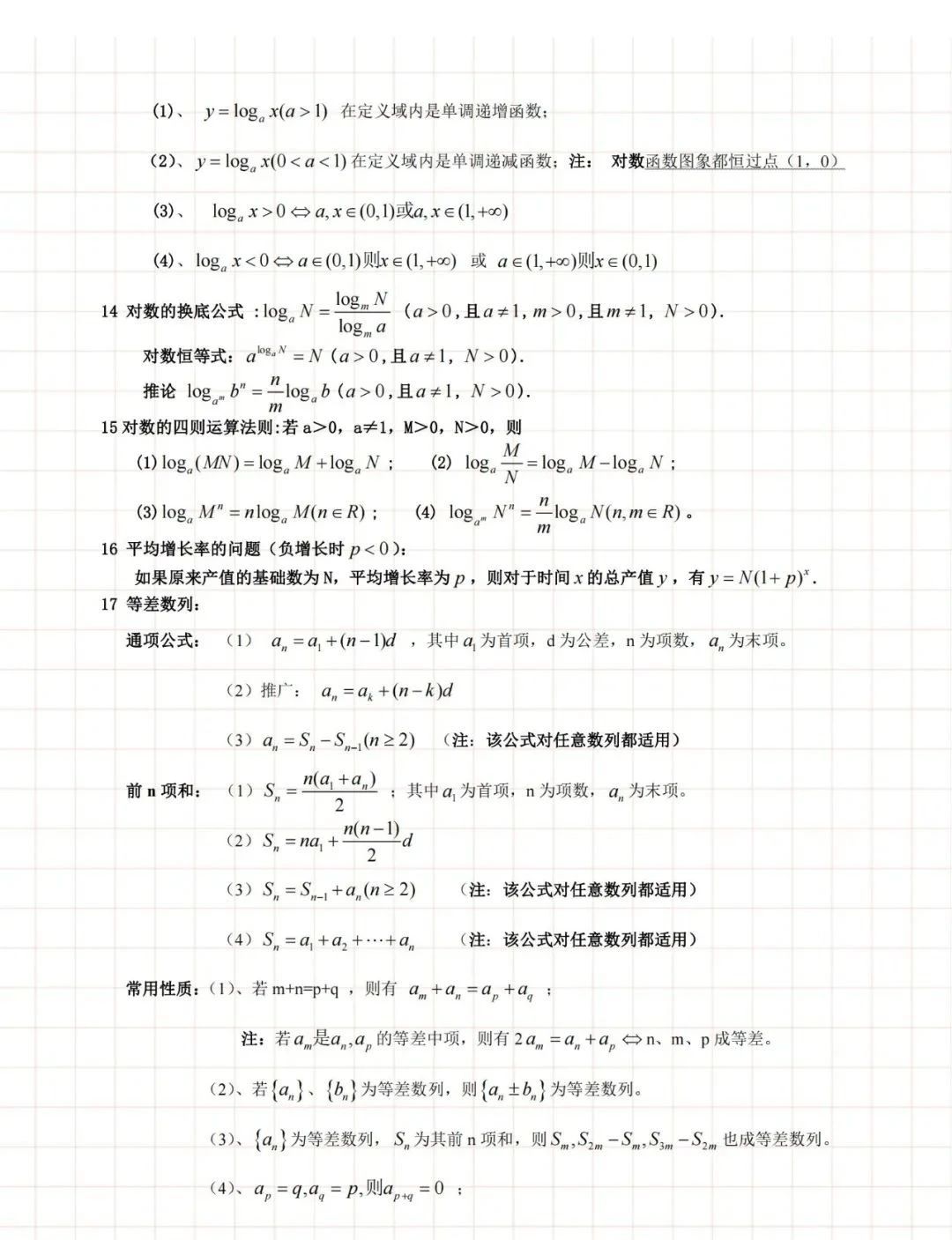 2025北京高考数学190个秒杀公式