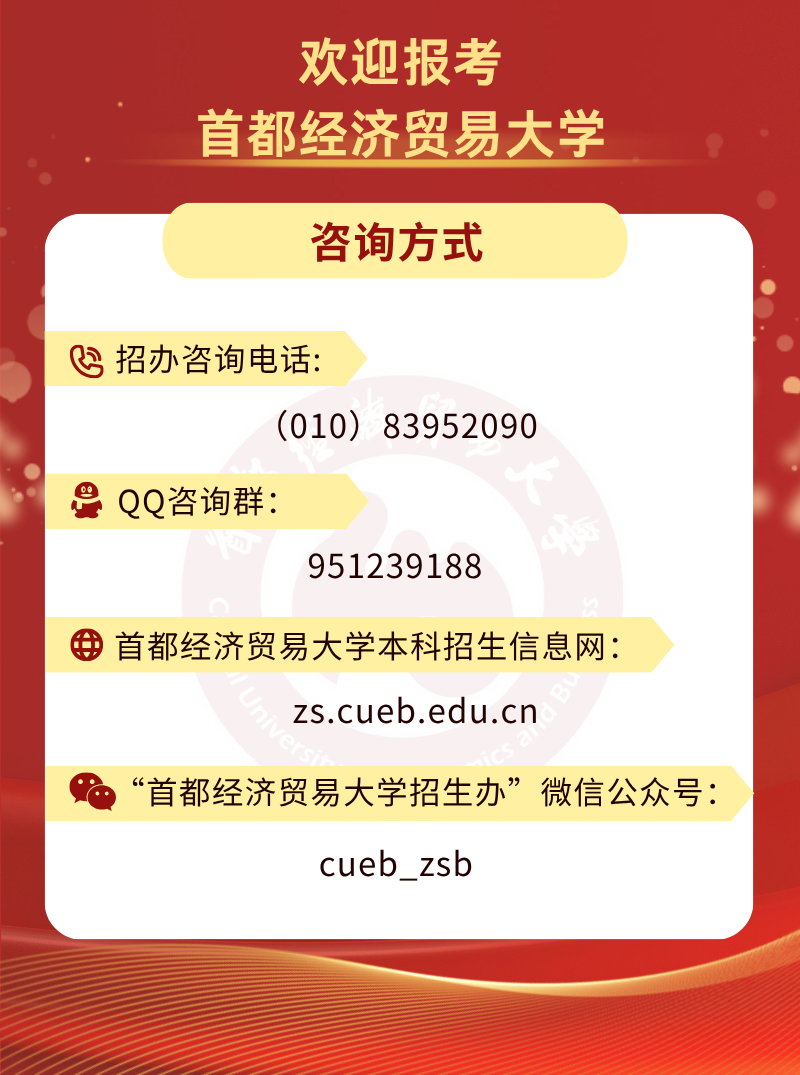 首都经济贸易大学2025年招生亮点