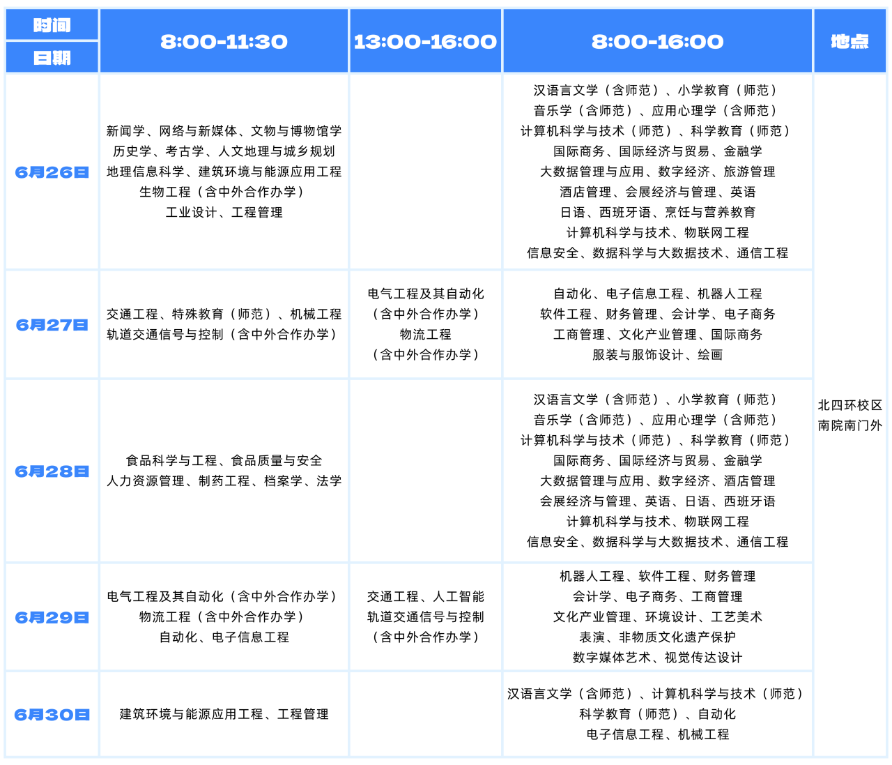 北京联合大学2025高考招生专业面对面咨询周