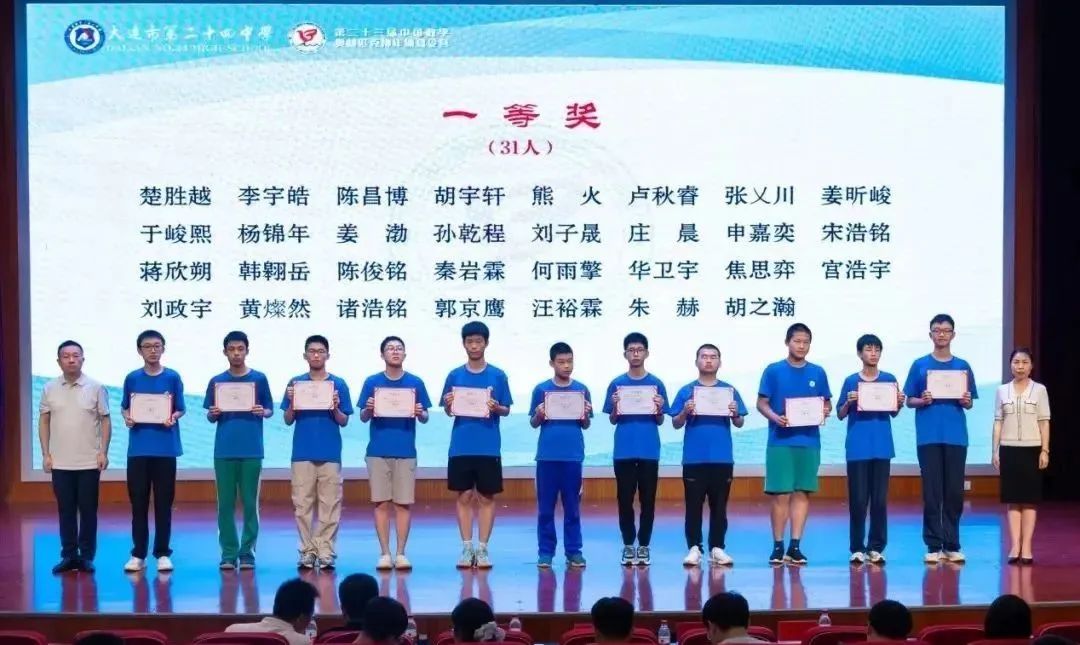 2025中国数学奥林匹克协作体夏令营一等奖获奖名单