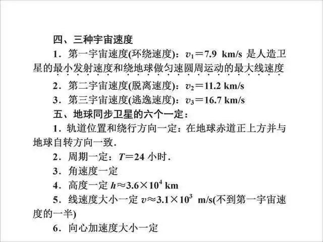 2026北京高考高中物理公式及定理
