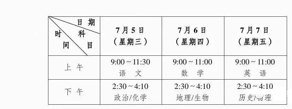 成都零诊考试时间
