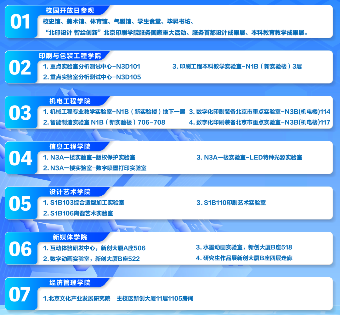 北京印刷学院2026校园开放日通知