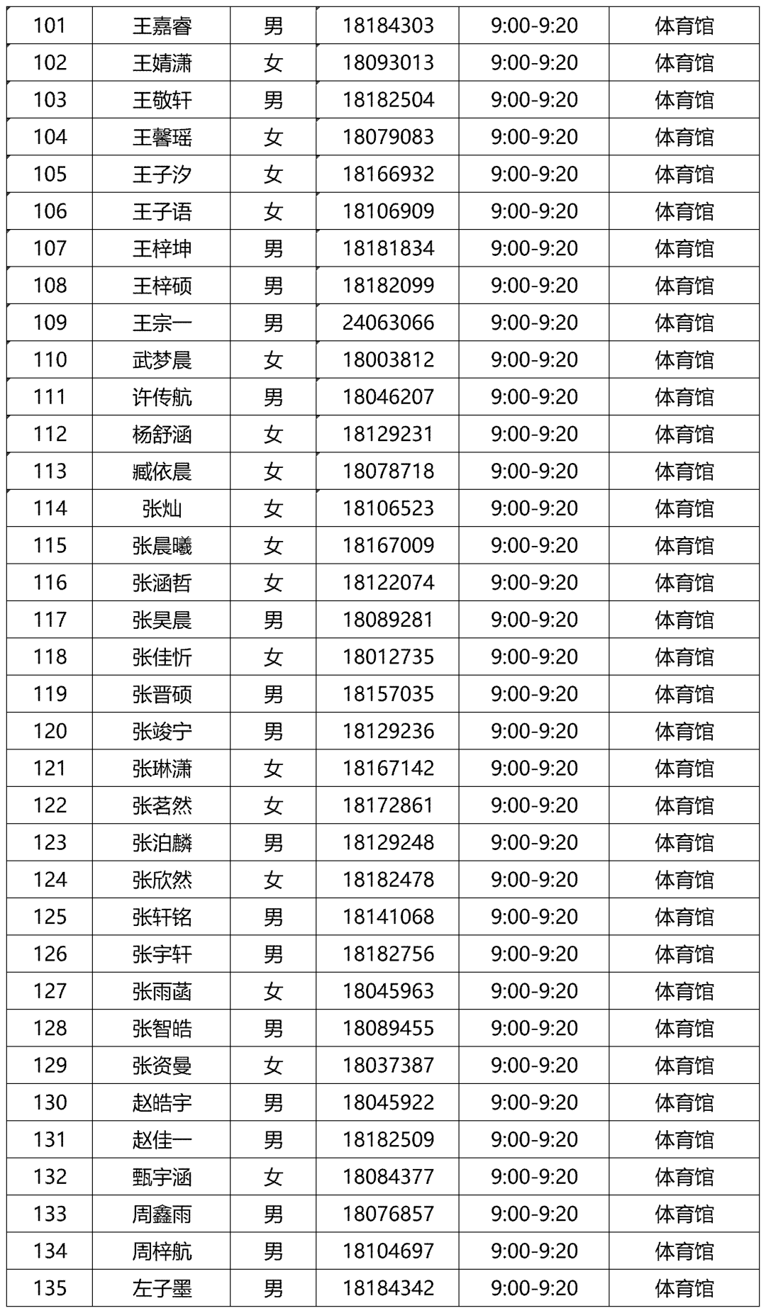 2026年北京市第二中学通州校区“1+3”培养实验面试名单及安排