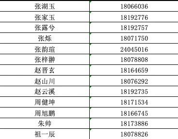 北京大学附属中学石景山学校2026年1+3项目面试名单