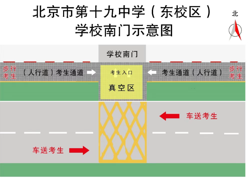 2026北京第十九中学考点信息及致家长的一封信